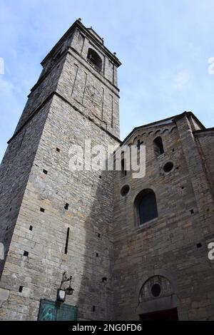 Basilica di San Giacomo in Bellagio, Italien Stockfoto