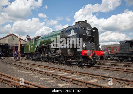 Tornado der Klasse A1 60163 im Didcot Railway Centre 2011 Stockfoto