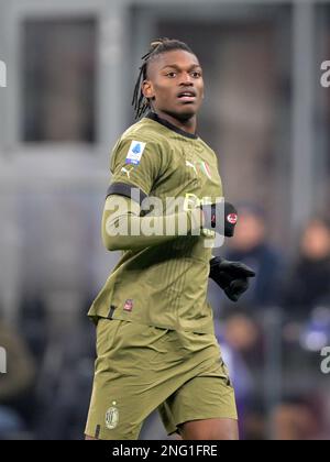 Waalwijk, Niederlande. 17. Februar 2023. MAILAND - Rafael Leao vom AC Mailand während der italienischen Serie Fand Am 10. Februar 2023 Im Stadion San Siro in Mailand, Italien, ein Spiel zwischen dem AC Mailand und dem Turin FC statt. AP | niederländische Höhe | Gerrit van Köln Gutschein: ANP/Alamy Live News Stockfoto