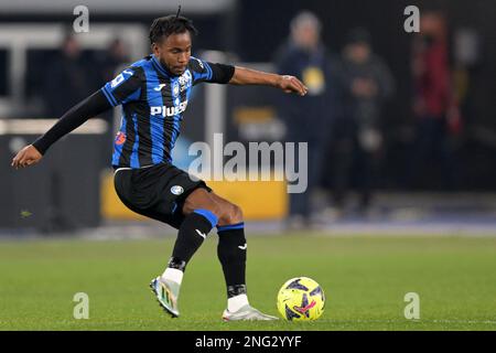 Waalwijk, Niederlande. 17. Februar 2023. ROM - Ademola Lookman von Atalanta Bergamo während der italienischen Serie Ein Spiel zwischen SS Lazio und Atalanta BC im Stadion Olimpico am 11. Februar 2023 in Rom, Italien. AP | niederländische Höhe | GERRIT VON KÖLN Kredit: ANP/Alamy Live News Stockfoto