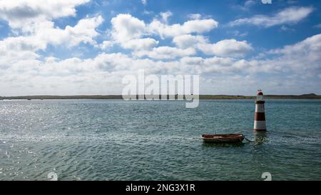 Landschaft von Oualidia, einem Dorf an Marokkos Atlantikküste in der Region Casablanca-Settat und an der Grenze von Merrakch-Asfi. Stockfoto