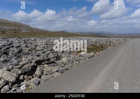 Stone Run außerhalb von Stanley - die Falklandinseln Stockfoto