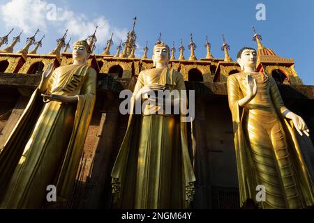 Wat Phra That Suthon Mongkhon Khiri Samakkhi Tham Tempel, Phrae, Thailand Stockfoto