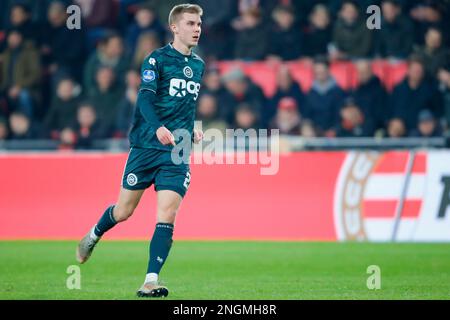 11-02-2023: Sport: PSV gegen Groningen EINDHOVEN, NIEDERLANDE - FEBRUAR 11: Oliver Antman (FC Groningen) während des Spiels Eredivisie PSV Eindhoven und F. Stockfoto