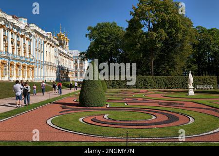 St. Petersburg, Russland. Catherine Palace Tsarkoe Selo in Puschkin Stockfoto