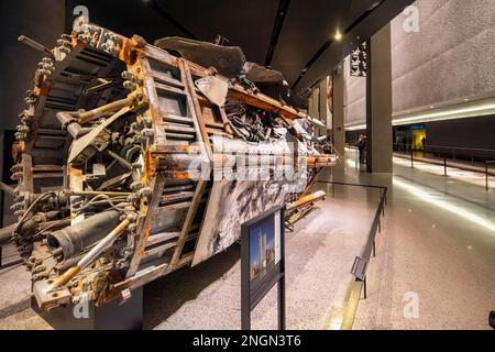 New York. Manhattan. National September 11 Memorial Museum Stockfoto