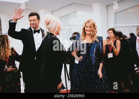 Venedig, Venedig, Italien, 07. September 2022, Laura Dern, Hugh Jackman und Vanessa Kirby nehmen am Venice Film Festival 2022 Teil (Foto: Giovanna Stockfoto