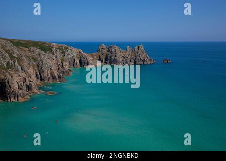 Logan's Rock, West Cornwall Stockfoto