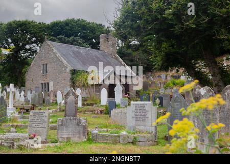 St. Mary's Chuch, Altstadt, Scilly-Inseln Stockfoto