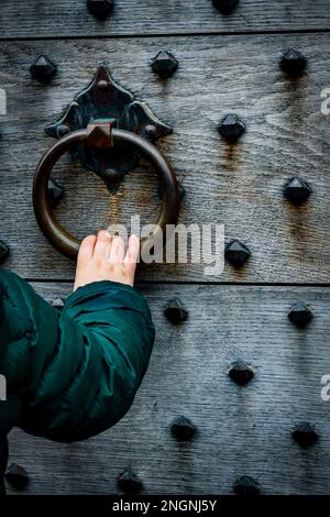 Abhören Stockfoto