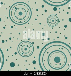 Muster-Cartoon-Planeten. Farbenfrohe Gruppe isolierter Objekte. Weltraumhintergrund. Fantasieplaneten. EPS 10 Stock Vektor