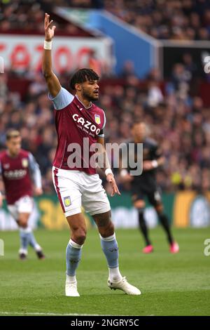 Birmingham, Großbritannien. 18. Februar 2023. Tyrone Mings (AV) beim Spiel Aston Villa gegen Arsenal EPL am 18. Februar 2023 im Villa Park, Birmingham, Großbritannien. Kredit: Paul Marriott/Alamy Live News Stockfoto
