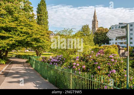 Upper Gardens im Ferienresort Bournemouth in East Sussex, Südengland. Stockfoto