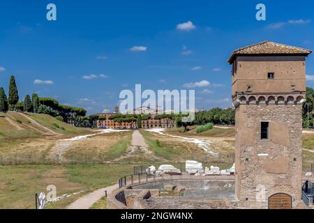 Torre della Moletta, Rom, Italien Stockfoto