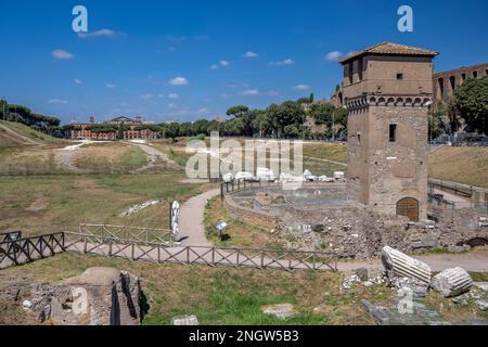 Torre della Moletta, Rom, Italien Stockfoto