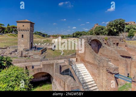 Torre della Moletta, Rom, Italien Stockfoto