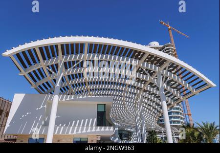 New Ayia Napa Marina in Ajia Napa Resort in Zypern Inselland Stockfoto