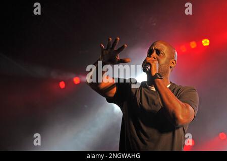 De la Soul est un celebrissime groupe de hip Hop qui a Marque l'histoire de la Musique des annees 90. En concert avec un Big Band au BSF | De la Soul Stockfoto