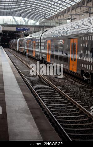 Bahnhof - Flughafen Köln/Bonn. Kredit: Sinai Noor/Alamy Stockfoto