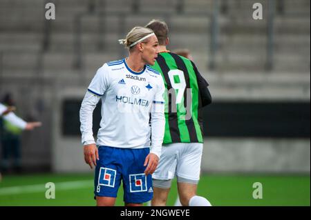 Göteborg, Schweden. 19. Februar 2023 Arnor Sigurdsson von Norrköping während des Bühnenspiels der Swedish Cup Group zwischen GAIS und IFK Norrköping am 19. Februar 2023 in Göteborg. Kredit: Oskar Olteus / Alamy Live News Stockfoto