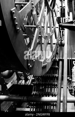 BRISTOL, Großbritannien - 14. Mai: Ansicht des Motors auf der SS Great Britain im Trockendock in Bristol am 14. Mai 2019 Stockfoto