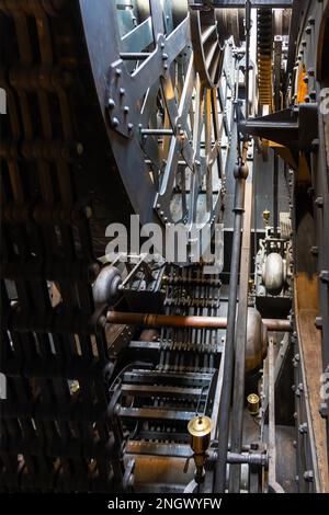 BRISTOL, Großbritannien - 14. Mai: Ansicht des Motors auf der SS Great Britain im Trockendock in Bristol am 14. Mai 2019 Stockfoto