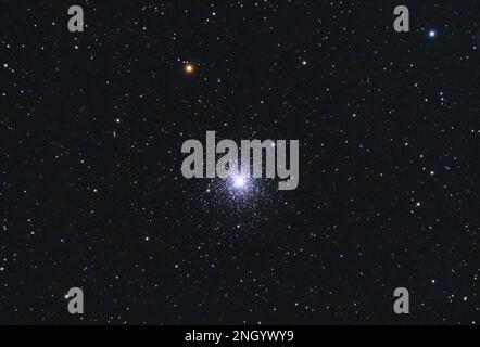 Herkules-Grossmollulärer Cluster (Messier 13), Konstellation des Herkules Stockfoto