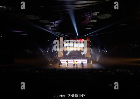 Yoyogi 2. Gymnasium, Tokio, Japan. 18. Februar 2022. Allgemeine Ansicht, 18. FEBRUAR 2022 - Breaking : Alle Japan Breaking Championships im Yoyogi 2. Gymnasium, Tokio, Japan. Kredit: Naoki Morita/AFLO SPORT/Alamy Live News Stockfoto