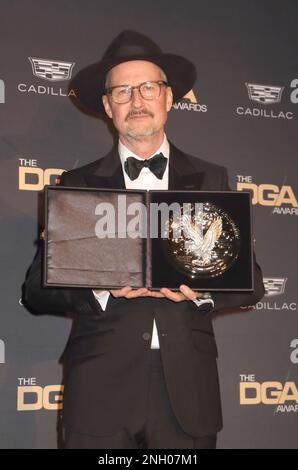 Beverly Hills, USA. 19. Februar 2023. Todd Field 02/18/2023 The 75. Annual Directors Guild of America Awards Pressesaal im Beverly Hilton in Beverly Hills, CA Foto von Izumi Hasegawa/HollywoodNewsWire.net Kredit: Hollywood News Wire Inc./Alamy Live News