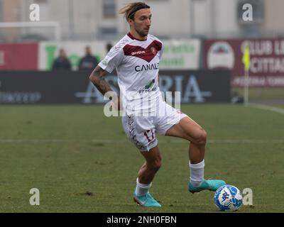 Pier Cesare Tombolato Stadium, Cittadella, Italien, 18. Februar 2023, Di Chiara Gianluca Reggina Portrait während AS Cittadella vs Reggina 1914 - Ital Stockfoto