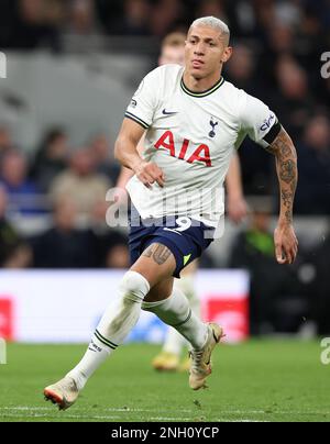 London, Großbritannien. 19. Februar 2023. Richarlison von Tottenham Hotspur während des Premier League-Spiels im Tottenham Hotspur Stadium, London. Das Bild sollte lauten: Paul Terry/Sportimage Credit: Sportimage/Alamy Live News Stockfoto