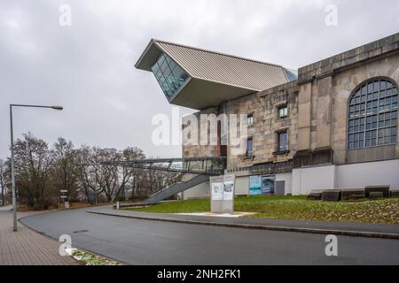 Rallye-Gelände Der Nazi-Partei - Dokumentationszentrum - Nürnberg, Bayern, Deutschland Stockfoto