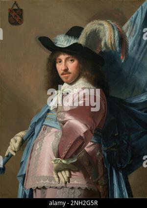 Johannes Cornelisz Verspronck Andries Stilte als Standardträger 1640 Stockfoto