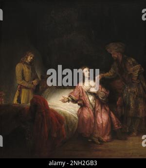 Rembrandt Workshop Joseph von Potiphars Frau 1655 beschuldigt Stockfoto