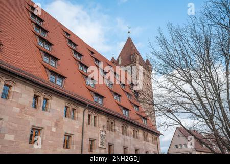 Kaiserburg - Nürnberg, Bayern Stockfoto