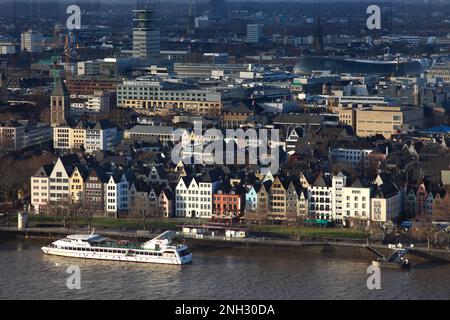 Reich verzierte Gebäude im Bereich zwischen der Stadt Köln, Nordrhein-Westfalen, Deutschland, Europa Stockfoto