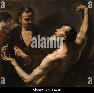 Jusepe de Ribera, das Martyrium von St. Bartholomäus, 1634 Stockfoto