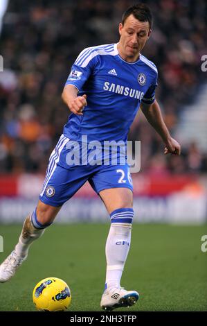 John Terry von Chelsea Barclays Premier League - Wolverhampton Wanderers gegen Chelsea 02/01/2012 Stockfoto