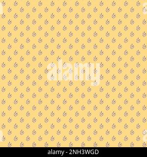 Aquarellmuster mit Blumen auf orangefarbenem Hintergrund für das Design von Verpackungsprodukten, Textilien, Tapeten und mehr Stockfoto