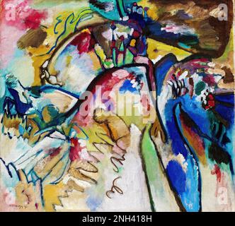 Wassily Wassiljewitsch Kandinsky. Improvisation 21a. Museum Städtische Galerie im Lenbachhaus, München. Stockfoto