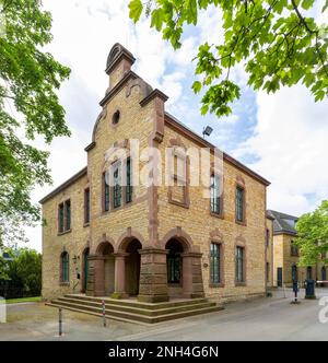 Campus Caprivi der Fachhochschule Osnabrueck, ehemalige Kaserne Caprivi, Osnabrueck, Niedersachsen, Deutschland Stockfoto