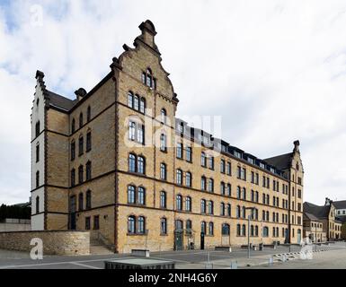 Campus Caprivi der Fachhochschule Osnabrueck, ehemalige Kaserne Caprivi, Osnabrueck, Niedersachsen, Deutschland Stockfoto