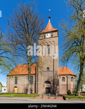 St. James Catholic Parish Church, Oeding, Suedlohn, Muensterland, Nordrhein-Westfalen, Deutschland Stockfoto