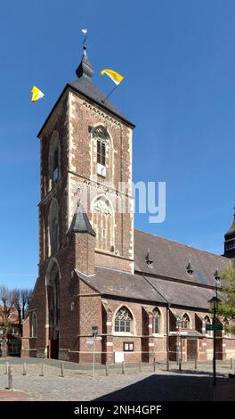 St. Katholische Gemeinde Walburga, Ramsdorf, Velen, Mülsterland, Nordrhein-Westfalen, Deutschland Stockfoto