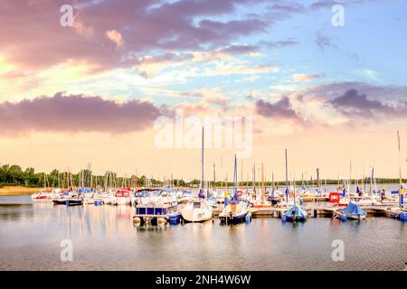 See in Bitterfeld, Deutschland Stockfoto