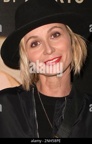 Rom, Italien. 20. Februar 2023. Anna Ferzetti besucht die Premiere des Films „Laggiù qualcuno mi ama“ im Cinema Troisi. (Foto: Mario Cartelli/SOPA Images/Sipa USA) Guthaben: SIPA USA/Alamy Live News Stockfoto