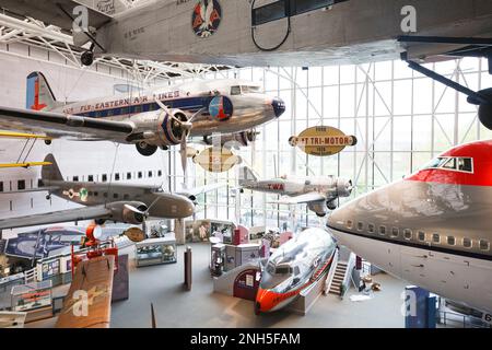 WASHINGTON, DC - 12. November 2007. Im Smithsonian National Air and Space Museum am Smithsonian Institute, Washington DC Stockfoto