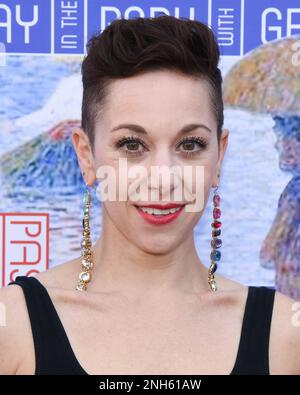 19. Februar 2023 - Westwood, Kalifornien - Alison Solomon. Eröffnungsabend für „Sunday in the Park with George“ im Pasadena Playhouse. (Kreditbild: © Billy Bennight/AdMedia via ZUMA Press Wire) NUR REDAKTIONELLE VERWENDUNG! Nicht für den kommerziellen GEBRAUCH! Stockfoto