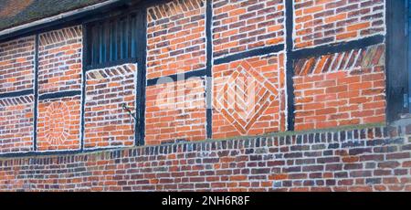 Altes Backsteinlager in Faversham in North kent Stockfoto