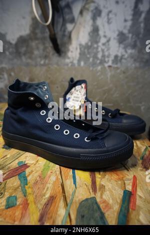 Converse Chuck Taylor - Monocolor Der Nordische Basar Stockfoto